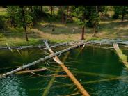 Clear waters at Magone Lake