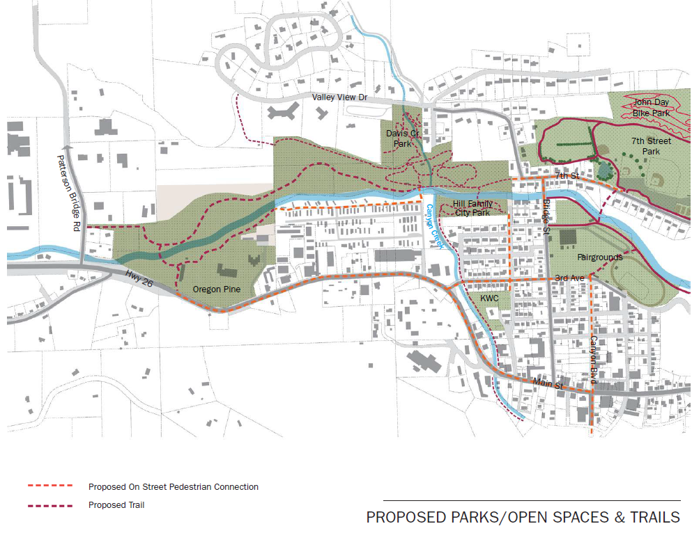 Integrated Park System & New City Parks | City of John Day Oregon